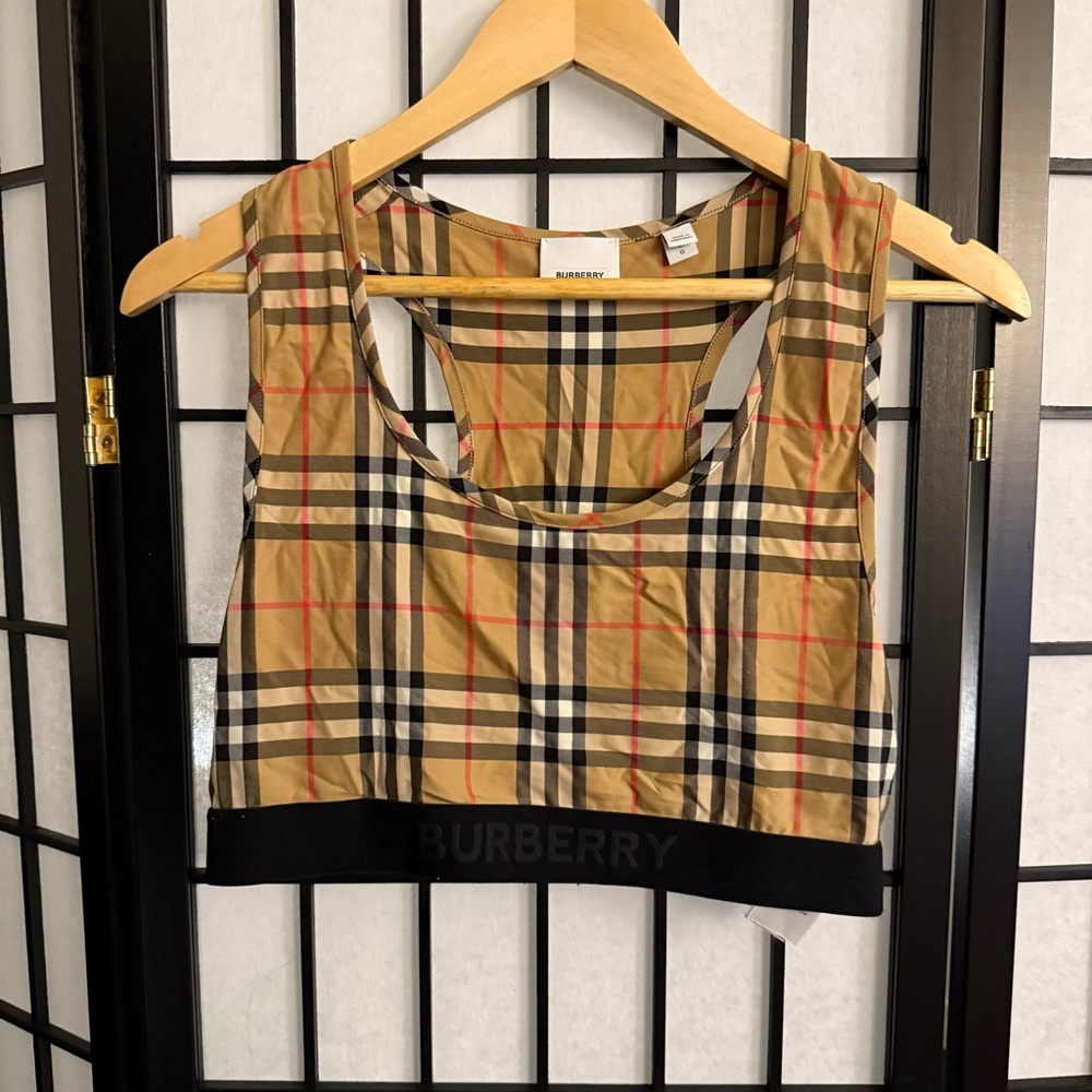 Burberry Check top